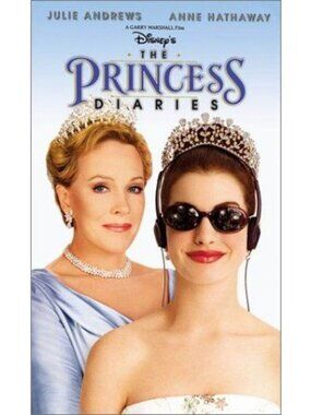 Disney The Princess Diaries VHS Tape 2001 Starring Julie Andrews Anne Hathaway